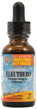 L A Naturals - Eleuthero Organic 1 oz