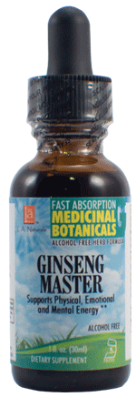 L A Naturals - Ginseng Master Glycerine 1 oz