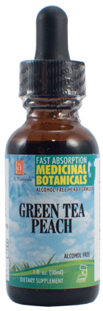 L A Naturals - Green Tea Peach Glycerine 1 oz