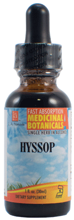 L A Naturals - Hyssop 1 oz