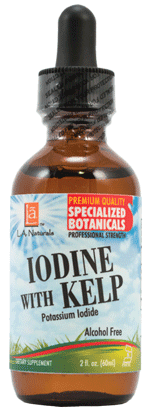 L A Naturals - Iodine with Kelp 2 oz
