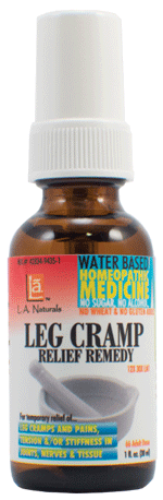 L A Naturals - Leg Cramps Relief Remedy 1 oz