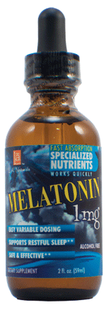 L A Naturals - Melatonin 1 mg 2 oz
