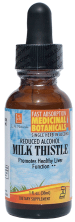 L A Naturals - Milk Thistle Organic 1 oz