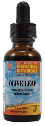 L A Naturals - Olive Leaf Organic 1 oz