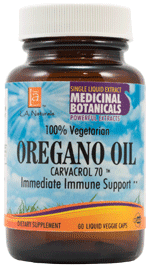 L A Naturals - Oregano Oil Veggie Cap 60 vgc