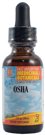 L A Naturals - Osha WildCrafted 1 oz-OUT OF STOCK