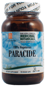 L A Naturals - Paracide Raw Formula 90 vgc