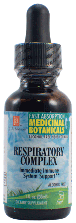 L A Naturals - Respiratory Complex Glycerine 1 oz