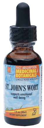 L A Naturals - St. John's Wort Organic 1 oz