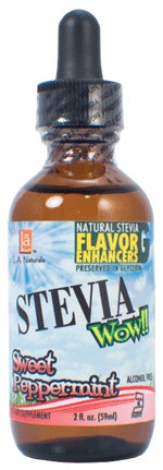 L A Naturals - Stevia Wow! Sweet Peppermint 2 oz