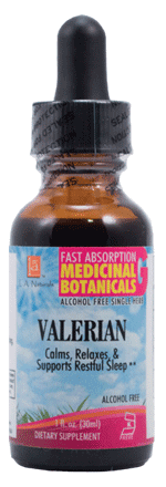 L A Naturals - Valerian Glycerine 1 oz