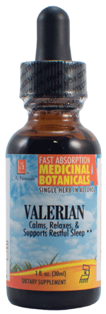 L A Naturals - Valerian Organic 1 oz