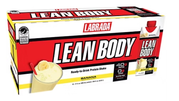 Labrada Nutrition - Lean Body Rtd Banana 17Oz 12/C