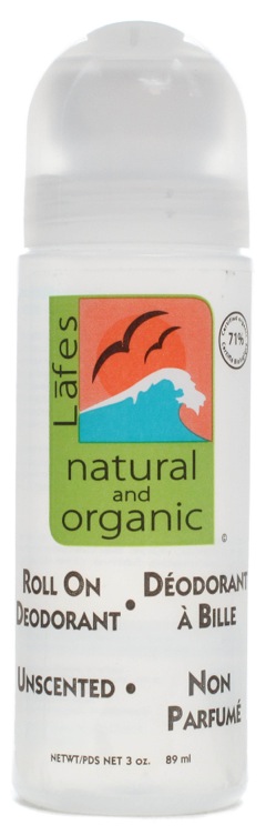 Lafes Natural Hemp Roll On Unscented 3 oz