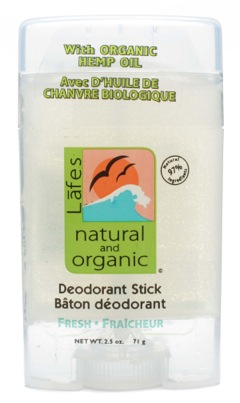 Lafes Natural Twist Stick Deodorant Fresh 2.5 oz