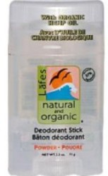 Lafes Natural Twist Stick Deodorant Powder 2.5 oz