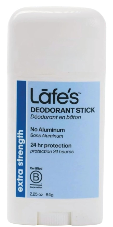 Lafes Natural Twist Stick Deodorant Extra Strength Unscented 2.25 oz