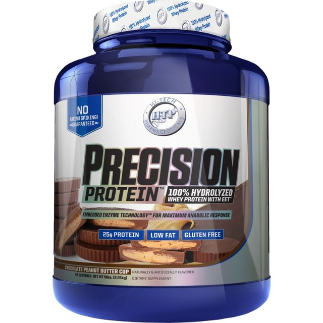 Hi-Tech Pharmaceuticals Precision Protein 5pnd Chocolate Peanut Butter Cup Hydrolyzed Whey 70 Servings
