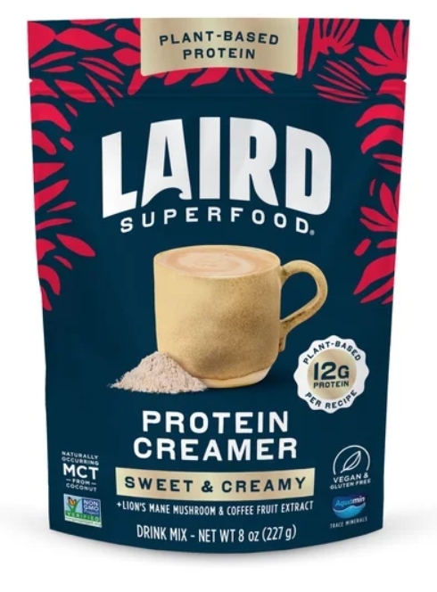 LAIRD Superfood - Protein Creamer 12 Protein Sweet & Creamy 8 oz 