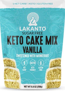 Lakanto Mix Cake Vanilla Keto 8.8 oz