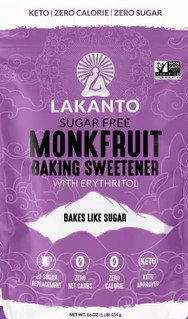 Lakanto Sweetener Baking Monkfruit 16Oz