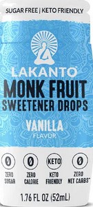 Lakanto Sweetener Monk Fruit Vanilla 1.76Fo