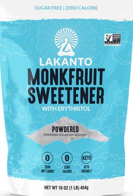 Lakanto Sweetener Powdered 16 oz