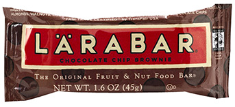 Larabar NUTRITIONAL BAR Chocolate Chip Brownie 1.7 OZ 16/Box     TEMPORARILY UNAVAILABLE