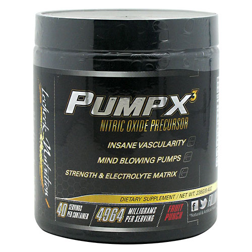LeCheek Nutrition - Pump X3 Fruit Punch 40 servings