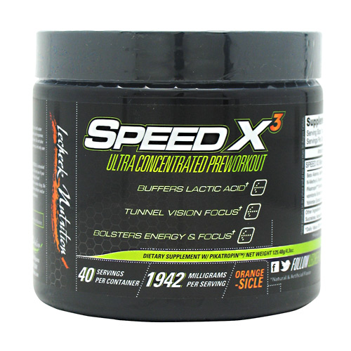 LeCheek Nutrition - Speed X3 Orangesicle 40 servings