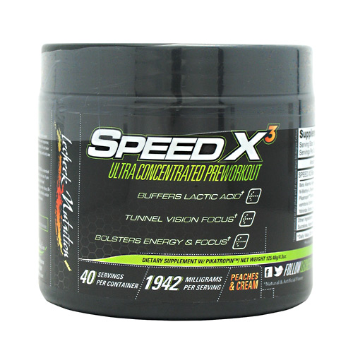 LeCheek Nutrition - Speed X3 Peaches & Cream 40 servings