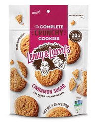 Lenny & Larry Crunchy Bites Cinnamon Sugar 4.25 oz TEMPORARELY UNAVAILABLE