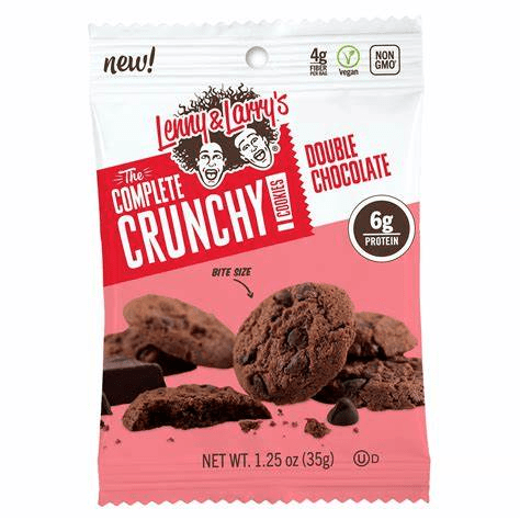 Lenny & Larry Crunchy Bites Double Chocolate 1.25 oz 12 Box