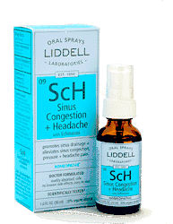 Liddell Sinus Congestion & Headache Spray  1 oz