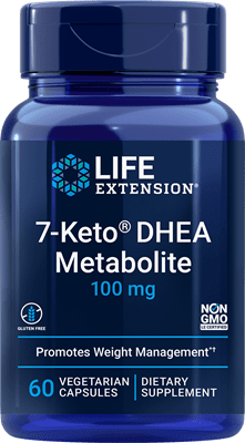 Life Extension - 7-Keto DHEA Metabolite 100 mg, 60 vegetarian capsules