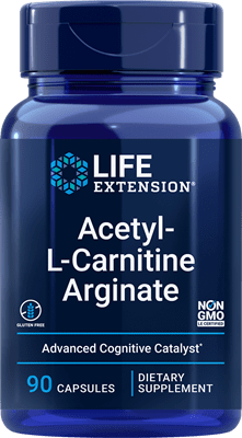 Life Extension -  Acetyl-L-Carnitine Arginate 90 vegetarian capsules