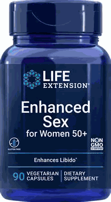 Life Extension -  Enhanced Sex for Women 50+ 90 vegetarian capsules