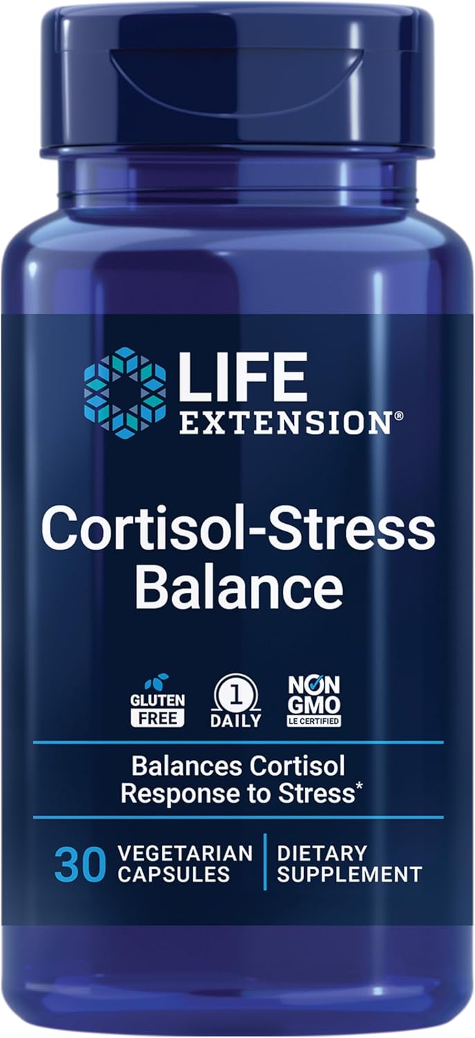 Life Extension -  Advanced Cortisol Balance 30 vegetarian capsules