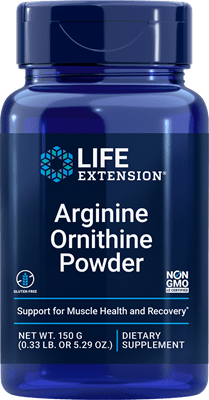 Life Extension -  Arginine Ornithine Powder Net Wt. 150 g (0.33 lb. or 5.29 oz.)