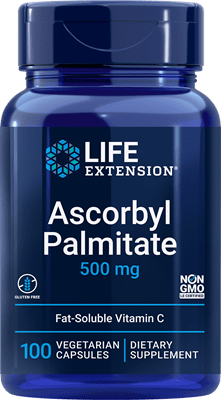 Life Extension -  Ascorbyl Palmitate 500 mg, 100 vegetarian capsules