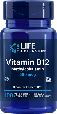 Life Extension -  Vitamin B12 500 mcg, 100 lozenges