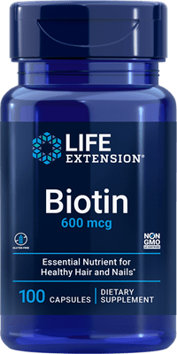 Life Extension -  Biotin 600 mcg, 100 capsules