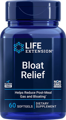 Life Extension - Bloat Relief 60 softgels