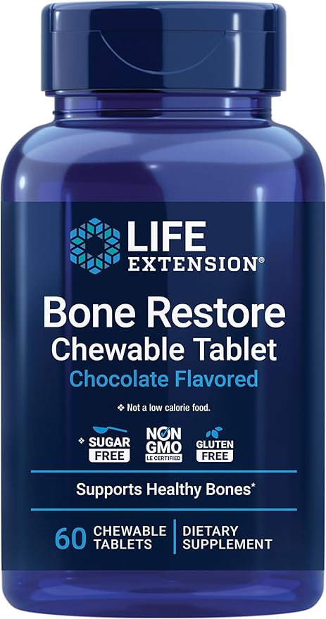 Life Extension - Bone Restore Chewable Tablets 60 chewable tablets