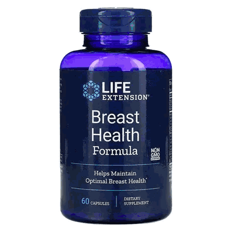 Life Extension - Breast Health Formula 60 Vegetarian Capsules