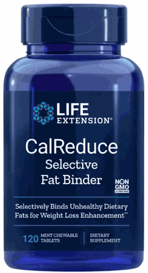 Life Extension -  CalReduce Selective Fat Binder 120 mint chewable tablets-OUT OF STOCK