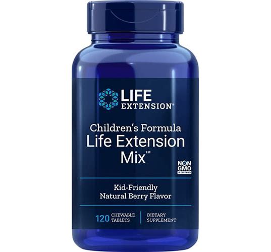 Life Extension -  Children's Formula Life Extension Mix 120 chewable tablets-(#2199)