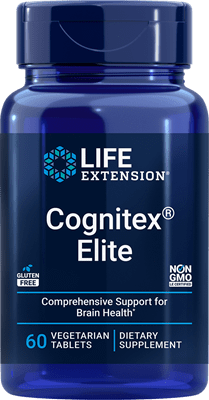 Life Extension - Cognitex Elite 60 vegetarian tablets