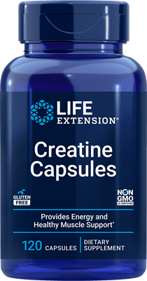 Life Extension -  Creatine Capsules 120 vegetarian capsules